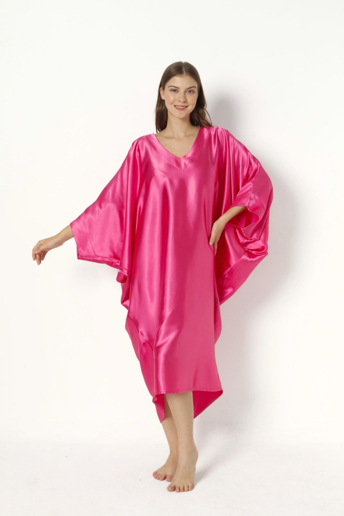 Barbie Bubblegum Pink Modern Kaftan