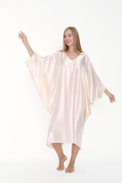 Shades of White Modern Kaftan