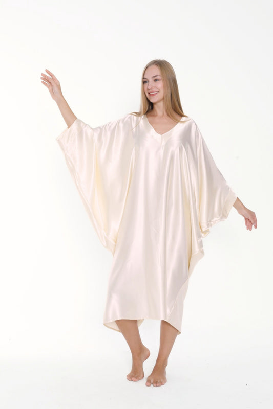Shades of White Modern Kaftan