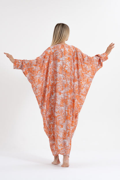 Orange Spritz Traditional Kaftan