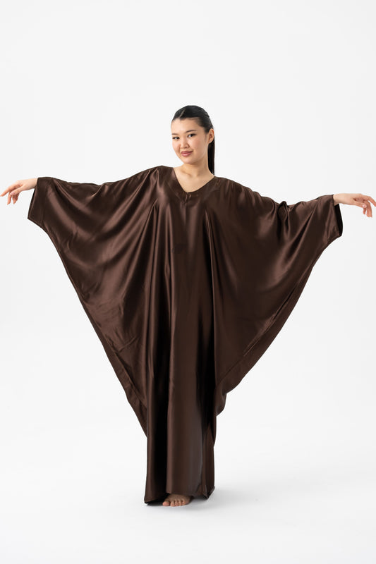 Espresso Brown Modest Kaftan
