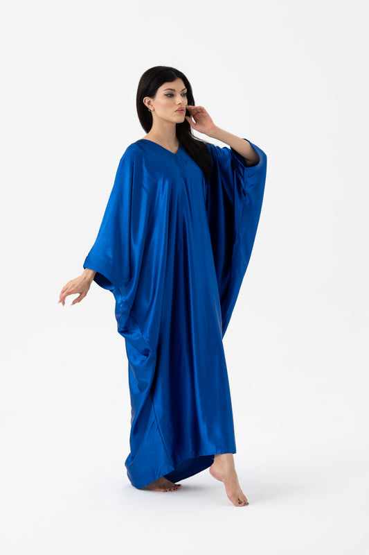 Royal Blue Dinasty Modest Kaftan