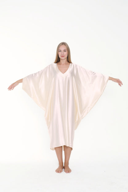 Shades of White Modern Kaftan