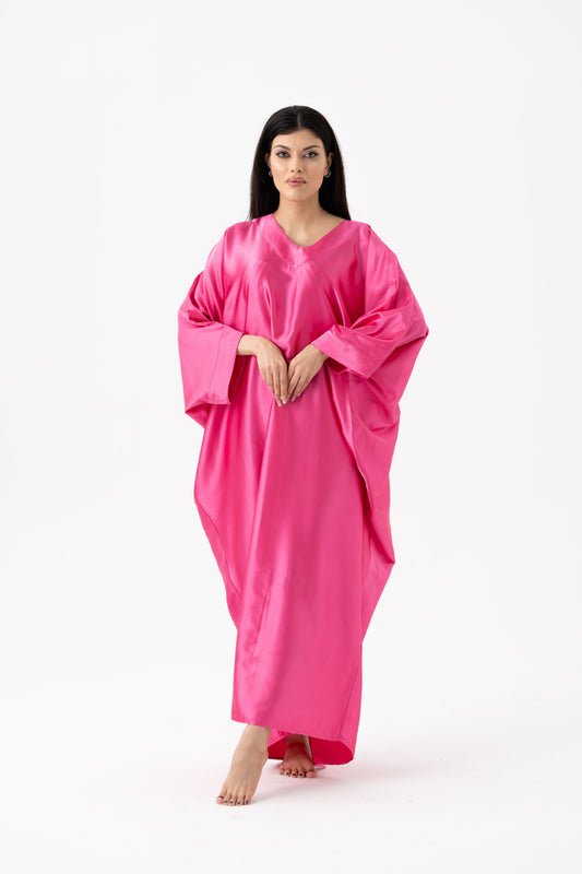 Barbie Bubblegum Pink Modest Kaftan