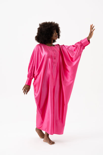 Barbie Bubblegum Pink Traditional Kaftan