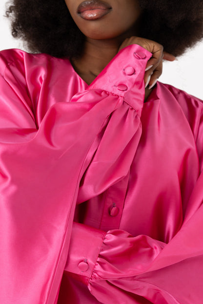 Barbie Bubblegum Pink Traditional Kaftan