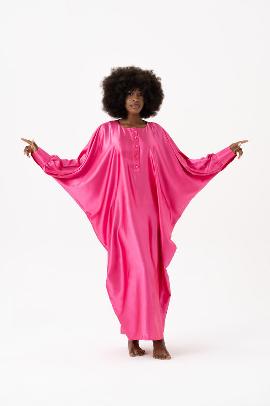 Barbie Bubblegum Pink Traditional Kaftan