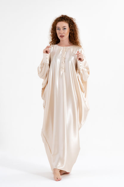 Shades of White Traditional Kaftan