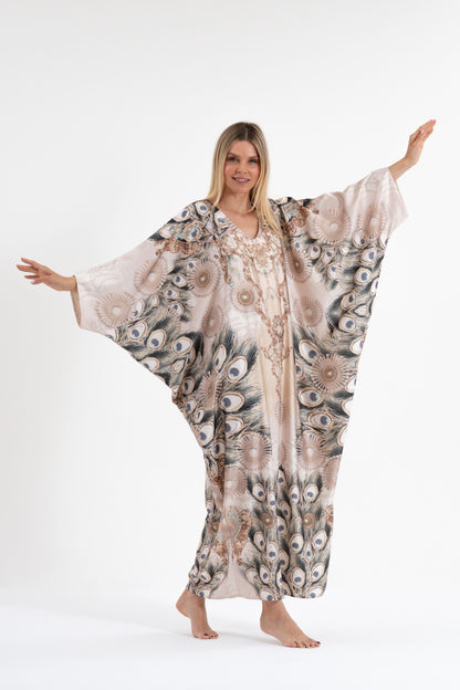 Regal Featherscape Modest Kaftan