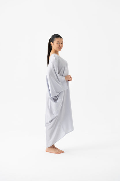 Soft Grey Modern Kaftan