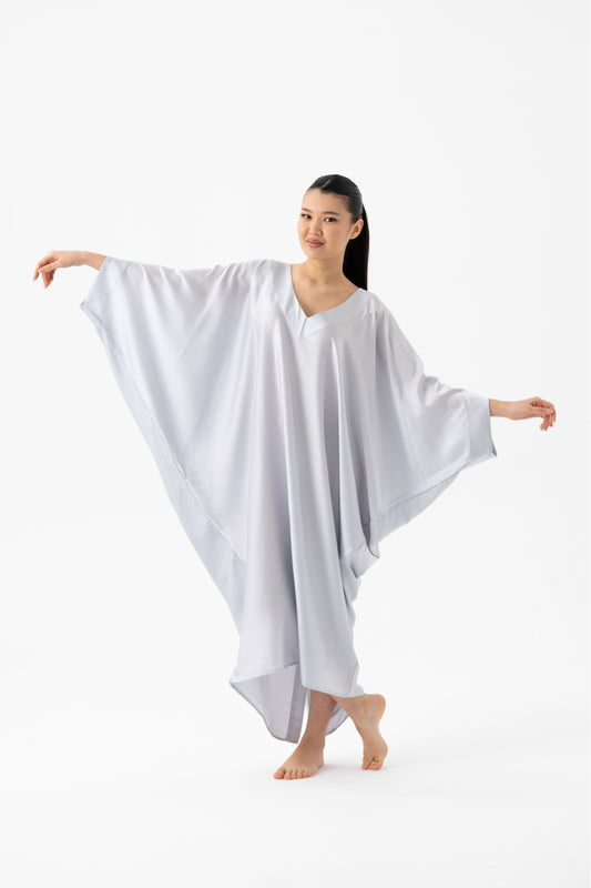 Soft Grey Modern Kaftan