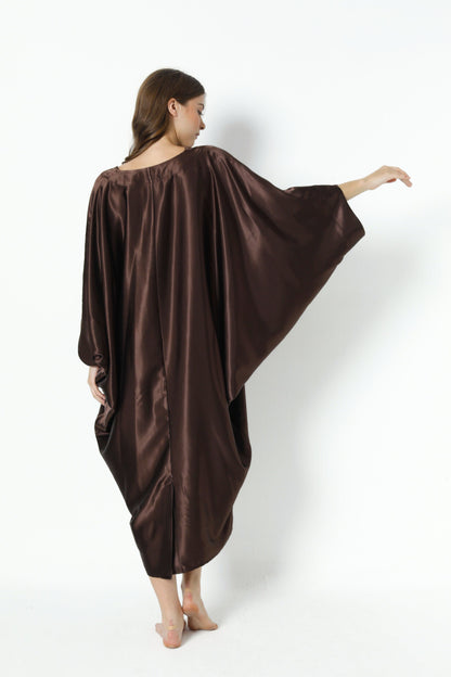 Espresso Brown Modern Kaftan