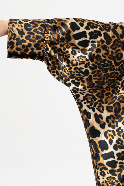Classy Leopard Traditional Kaftan