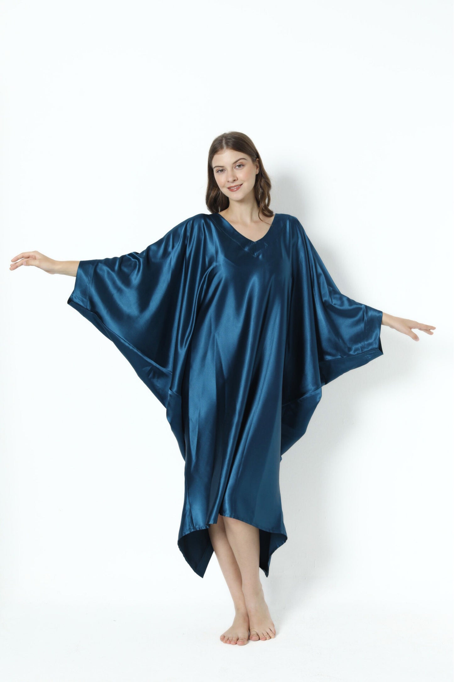 Midnight Blue Modern Kaftan