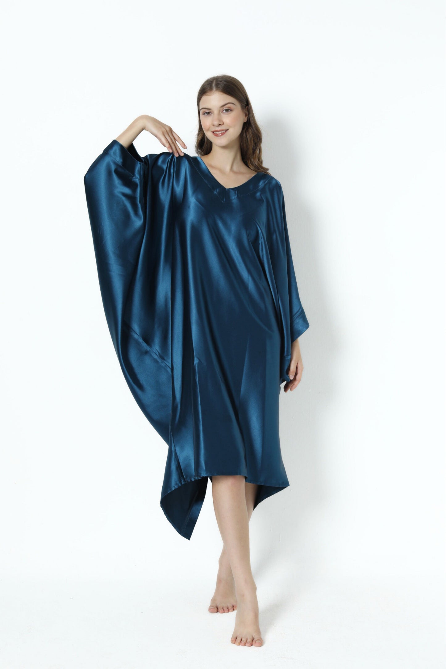 Midnight Blue Modern Kaftan