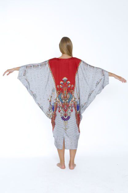Pharoh's Gateway to Afterlife Modern Kaftan