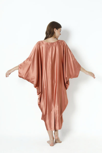 Sunset Rose Golden Modern Kaftan