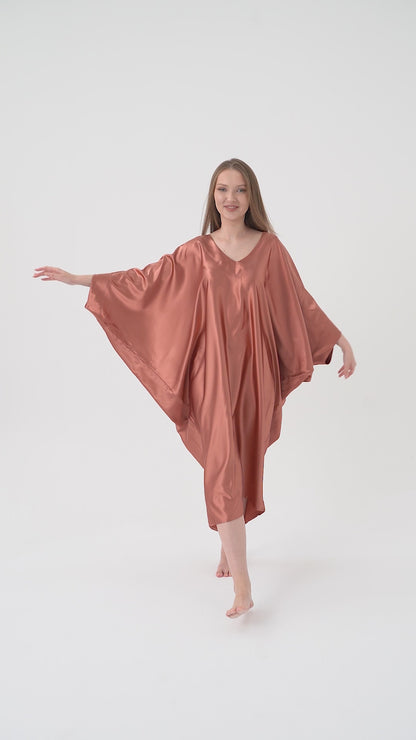 Sunset Rose Golden Modern Kaftan