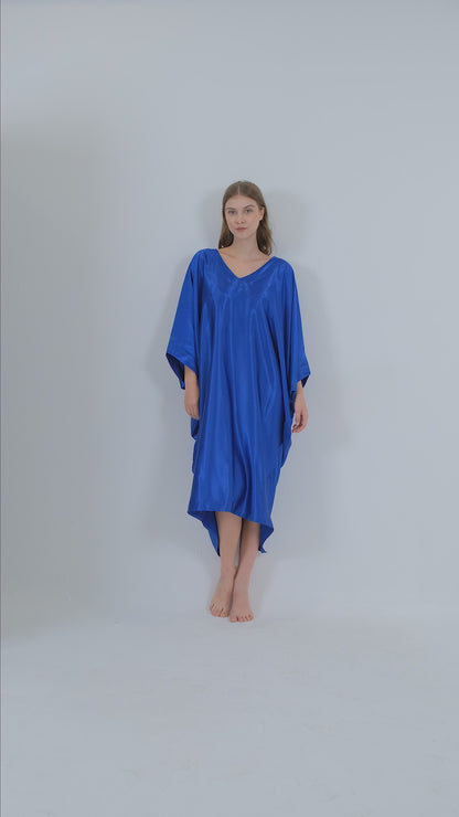 Royal Blue Dinasty Modern Kaftan