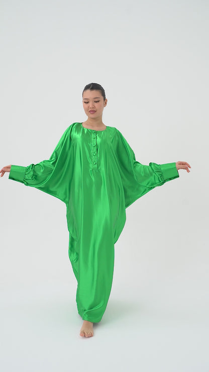 Country Club Kelly Green Traditional Kaftan
