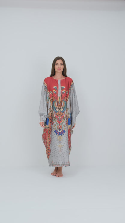 Pharoh's Gateway to Afterlife Traditional Kaftan