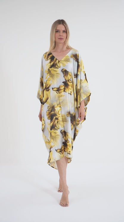 Baroque Bouquet Modern Kaftan