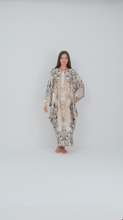 Regal Featherscape Traditional Kaftan