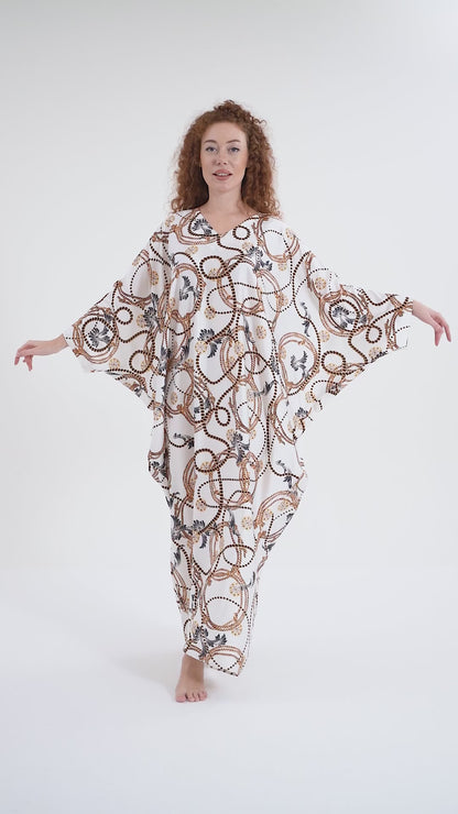 Glamor Knots Modest Kaftan