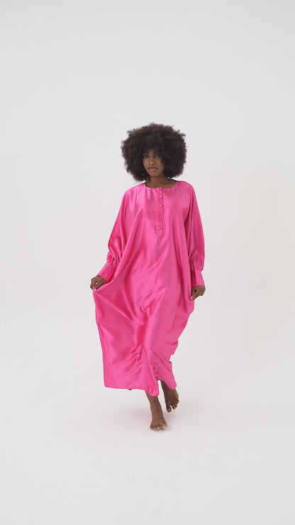 Barbie Bubblegum Pink Traditional Kaftan