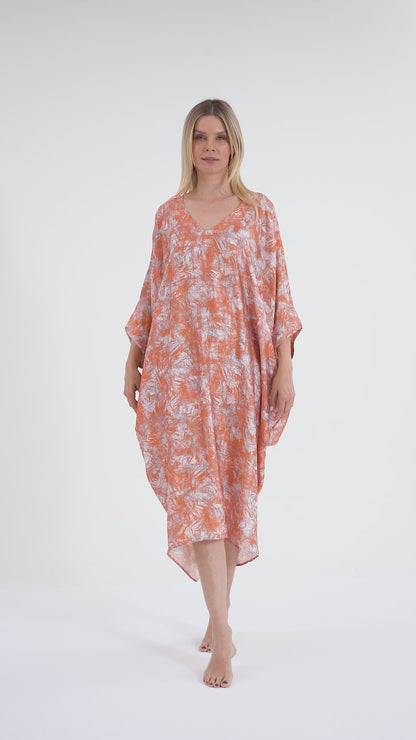 Orange Spritz Modern Kaftan