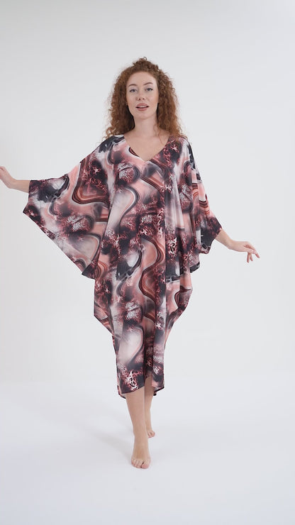 Leopard Dreams Modern Kaftan