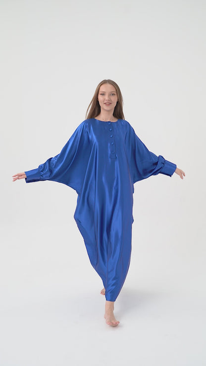 Royal Blue Dinasty Traditional Kaftan